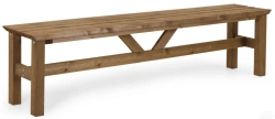 Wooden Bench - Durable Outdoor Seating