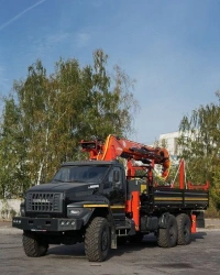 Multi-functional Truck with Hydraulic Crane KMA Ural 4320 U0K02N-4Z151