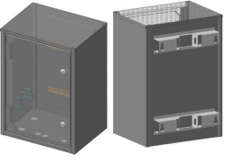 Outdoor Telecommunications Cabinet for Equipment SHU-C-400x600x300-MP
