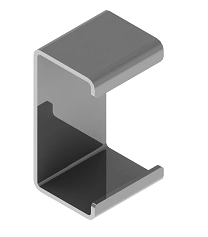 BSUR 45 Stabilizer, Stainless Steel AISI 304, 80x40x45 mm