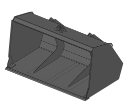 Universal Agricultural Loader Replaceable Working Organs - Bucket Models PKU-0.8-5, PKU-0.8-5-04