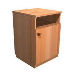 Nightstand with PVC Edge, Custom Sizes Available