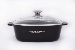 Aluminum Casserole with Non-Stick Coating 4L - Kukmara Titanium Pro