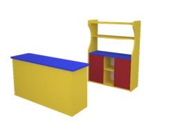 Gaming Table with Modular Sections MD 01.13.03