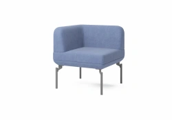 Corner Sofa L15-1V for Home and Public Spaces