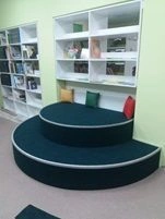 Plywood and Beam Podium for Events and Presentations