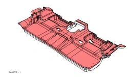 Commercial Vehicle Floor Mat 9822502677