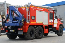Fire and Rescue Vehicle PSA-3, Type 5881S, Modification 5881S3 on Ural-4320 Chassis