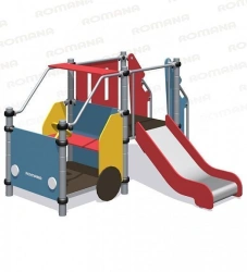 Children's Play Complex "Car with Slide" Romana 111.09.00