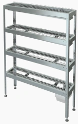 Plate Rack S-4T-0.3/0.95/1.8 for Storing and Drying Plates