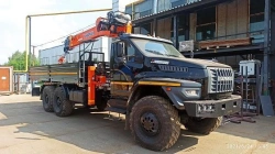 Hydraulic Crane Truck Ural 4320 KMA Type U0K03N-4Z150