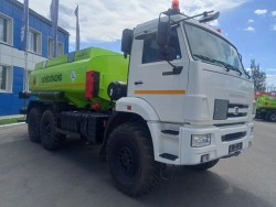 Fuel Tanker Truck AC-11 TK266010 (Modification 4693B3) on KAMAZ Chassis