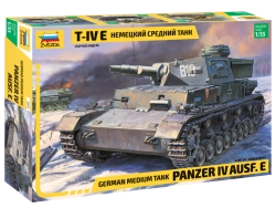 German Medium Tank T-IV E Model Kit