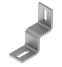 Universal Mounting Bracket BSUC, Dimensions 95x40x95 mm, AISI 304 Stainless Steel