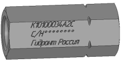 Hydraulic Check Valve K1O100034A2C for Liquid Control