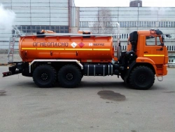 Nefaz-66065-50 Fuel Tanker on KamAZ-43118-50 Chassis