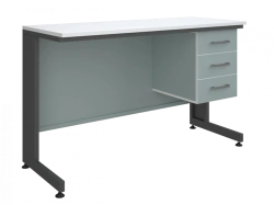 Laboratory Table with Cabinet Type 2 High 2
