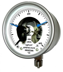 Corrosion-Resistant Manometers for Measuring Overpressure and Vacuum - DA2010SgKs
