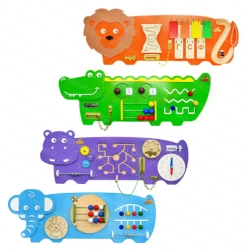 Educational Busy Board Set "African Animals" NBJ-001