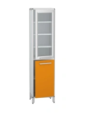 Floor Cabinet DM-6-001-04 with Shelves and Drawers