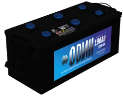 Lead Acid Battery for Starting Piston Engines AKB 6ST-190 "#ODIN