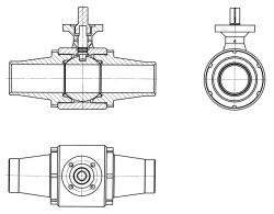 Electric Actuated Ball Valve KSHR DN 10-150 PN 1.6-8.0 MPa
