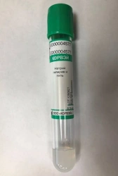 Vacuum Blood Collection Tubes with Sodium Heparin and Gel, 13*100 mm, 3 ml