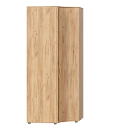 Corner Wardrobe with Curved Door - Marta-2 LD.406050.000