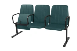 Multi-Seat Section KM15 with Soft Backrests and Armrests