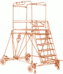 Breakdown Ladder for Aircraft Maintenance A3901-0000