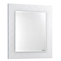 Elegant Venice Wall Mirror 65cm White 1A155302VNL101