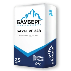 High-Strength Fiber-Reinforced Quick-Setting Self-Leveling Compound for Structural Repairs BAUBERG 228