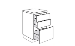 Kitchen Cabinet Model TB 06 - Durable and Safe Design