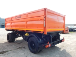 Hydraulic Dump Trailer 8551M2 with Dual Axles