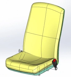 Passenger Seat for Urban Transport SPG-20.020.000-10