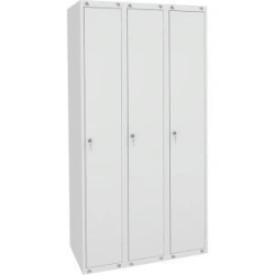 Three-Section Metal Clothing Cabinet SHM-33