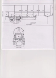 Liquid Carbon Dioxide Tank Semi-Trailer PPC TU1-2, Type P2, Mod 92299-0000010-04 with Pump