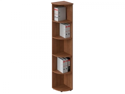 High Corner Shelf with Top Made of Chipboard