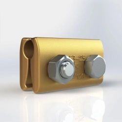Electrical Power Clamp KС-053-25 for Railway Contact Wire