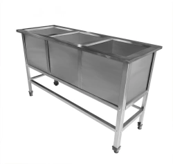 Three-Compartment Washing Sink for Food Service