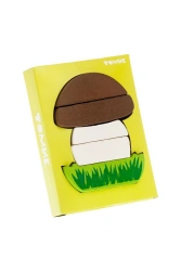 Mushroom Non-Axis Stacking Toy (5 Pieces) - Model 517