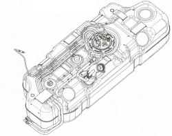 Diesel Fuel Tank for Gazelle Next Bus - A31R32-1101006-20