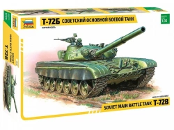 Soviet Main Battle Tank T-72B Assembly Model