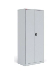 Metal Cabinet with Two Swing Doors, Dimensions 800mm x 400mm x 1810mm