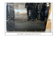 Right Grey Glass for Trolleybus Model 6241-5403522 1380*936