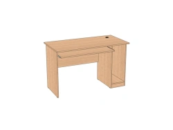 Computer Desk with Niche 1204*604*740 mm ASK-12