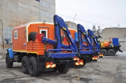 Mobile Workshop Truck with Crane Manipulator 6YN31 6Y111F