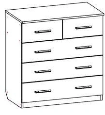 Customizable Chest of Drawers - Tailored Design and Sizes