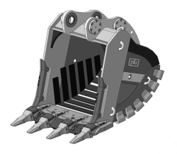RDX-83.20-M2 Heavy-Duty Rock Bucket for Excavators