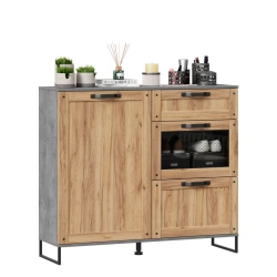 Combined Chest of Drawers Sydney LD.672050.000 (Metropolitan Grey)